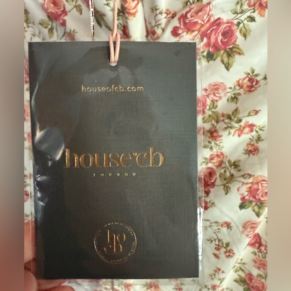 House of CB Jasmine Rose Draped Corset Dress Size SMALL - Picture 6 of 8